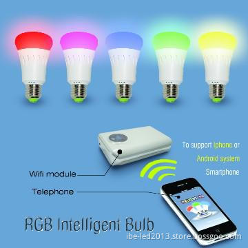 Intelligent WiFi Control 7.5W Led Bulb Dimmable 3 yrs warranty